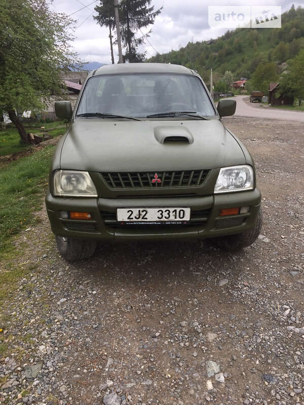AUTO.RIA – Продам Мітсубісі Л 200 2000 дизель 2.5 пікап бу у Рахові ...