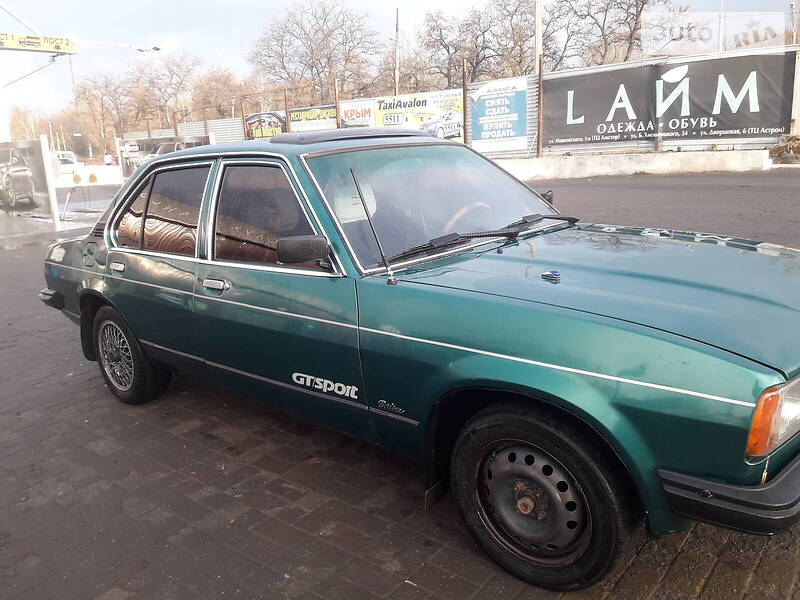 Auto Ria Prodam Opel Askona 1980 Benzin Sedan Bu V Kramatorske Cena Grn