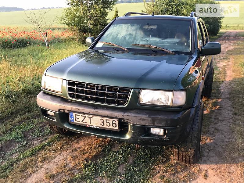 AUTO.RIA – Продам Опель Фронтера 1998 дизель 2.2 позашляховик ...