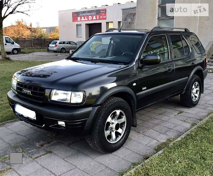AUTO.RIA – Продам Опель Фронтера 2001 дизель 2.2 внедорожник ...
