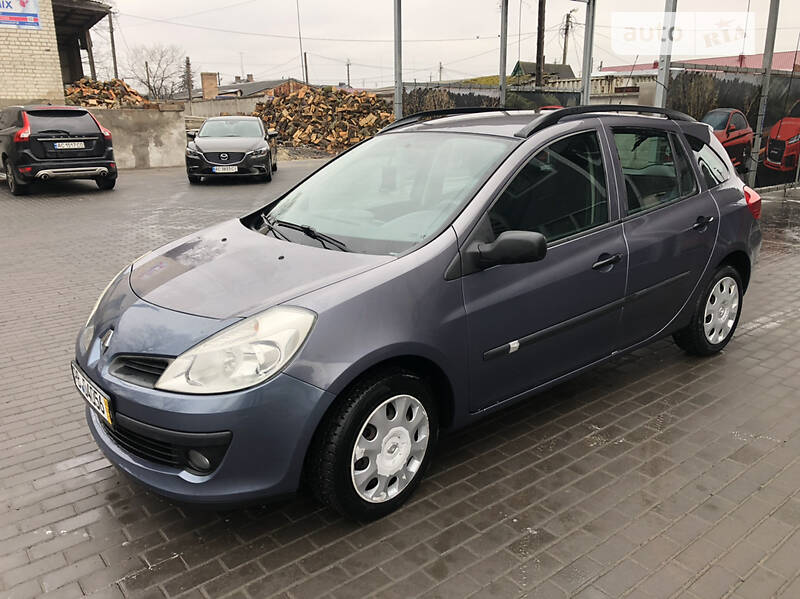 AUTO.RIA – Продам Рено Клио 2008 дизель 1.5 универсал бу в Киверцах ...