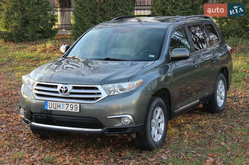 AUTO.RIA – Продам Тойота Хайлендер 2012 бензин позашляховик / кросовер ...