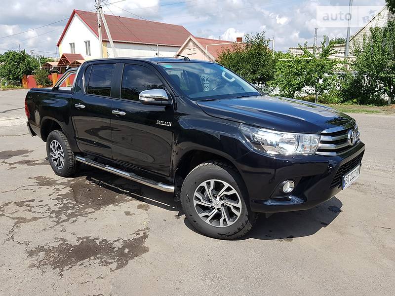 AUTO.RIA – Продам Тойота Хайлюкс 2018 дизель 2.4 внедорожник ...