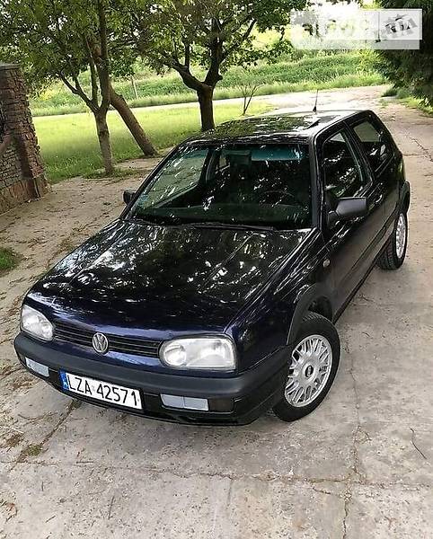 AUTO.RIA – Продам Фольксваген Гольф 1997 (LZA42571) 1.6 купе бу в Сколе,  цена 1130 $