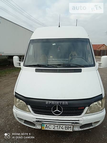 MERCEDES-BENZ SPRINTER 316 CDI 2002