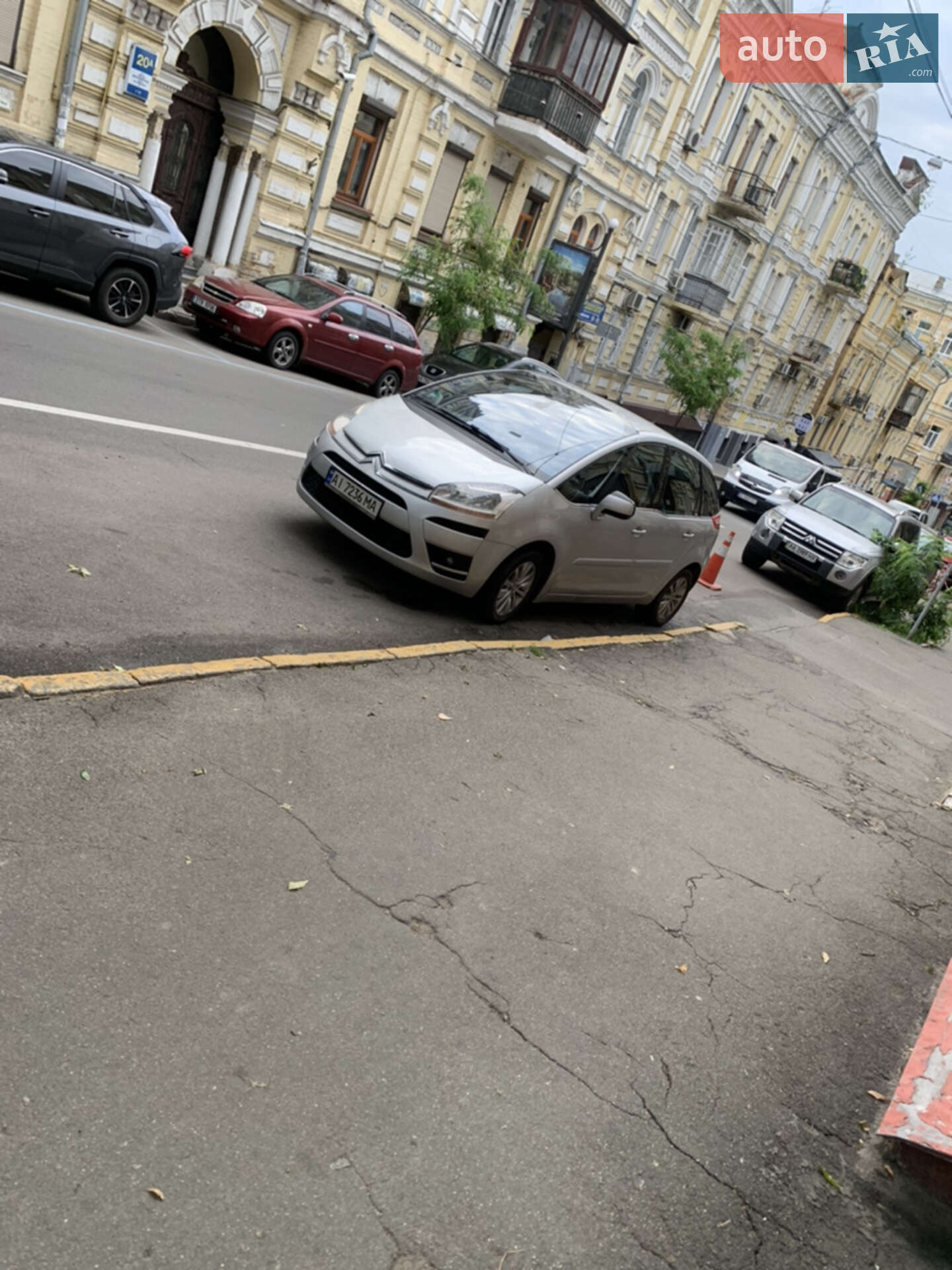 Головне фото звіту автомобіля CITROEN C4 PICASSO 2007