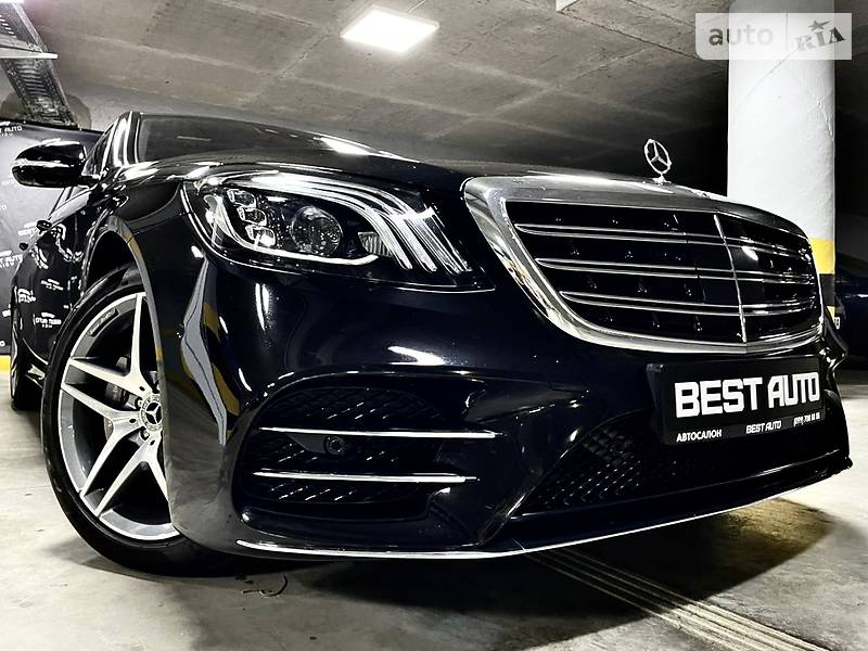 Головне фото звіту автомобіля MERCEDES-BENZ S 400 2020