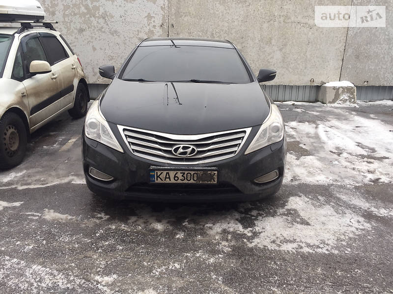 HYUNDAI GRANDEUR 2012