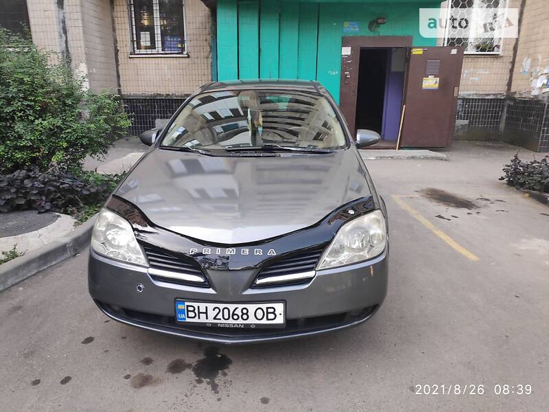 Головне фото звіту автомобіля NISSAN PRIMERA 2002