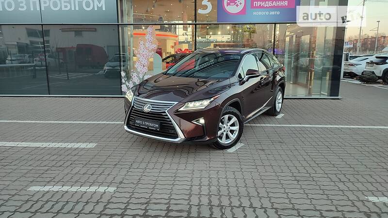 Головне фото звіту автомобіля LEXUS RX 200T 2016
