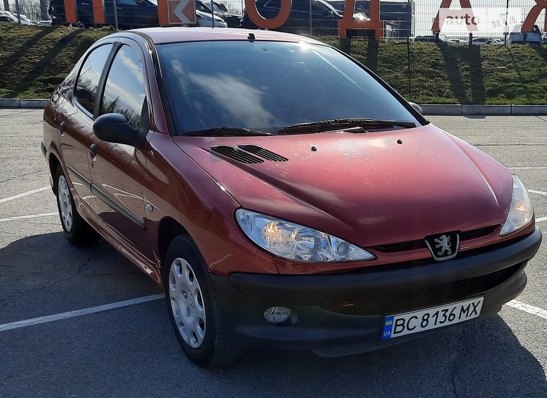 Головне фото звіту автомобіля PEUGEOT 206 2008