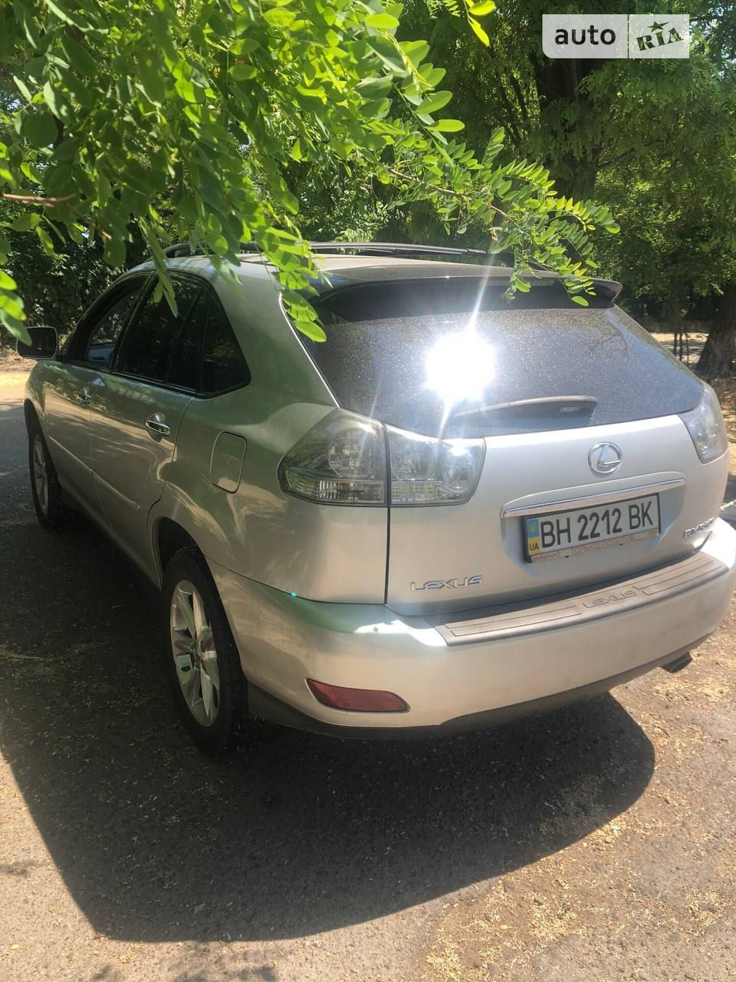 Головне фото звіту автомобіля LEXUS RX 350 2007
