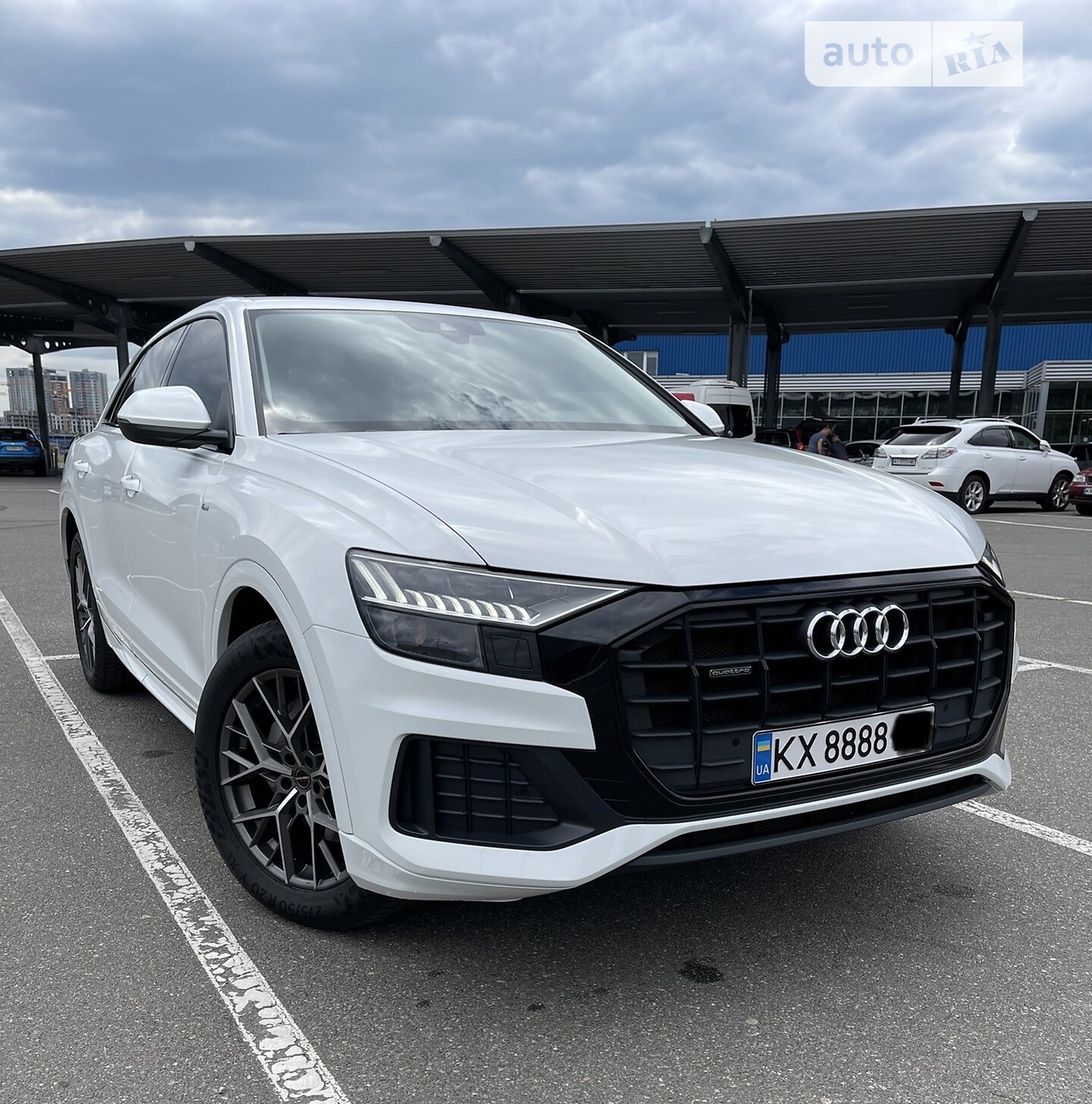 Головне фото звіту автомобіля AUDI Q8 2020