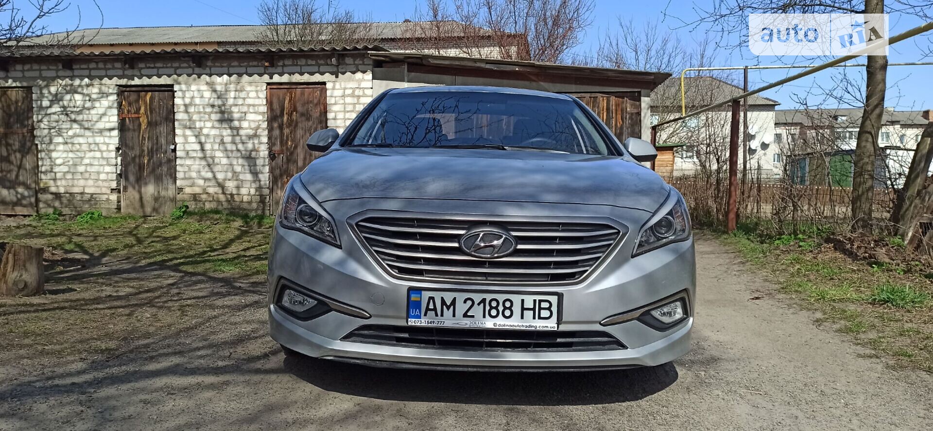 Головне фото звіту автомобіля HYUNDAI SONATA 2015