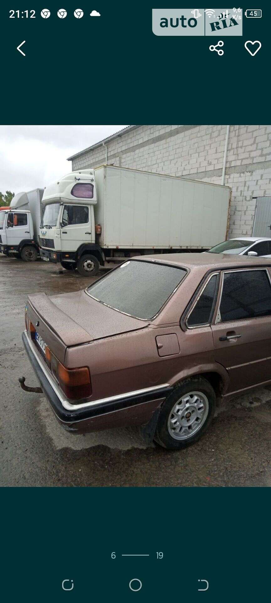 AUDI 80 1983