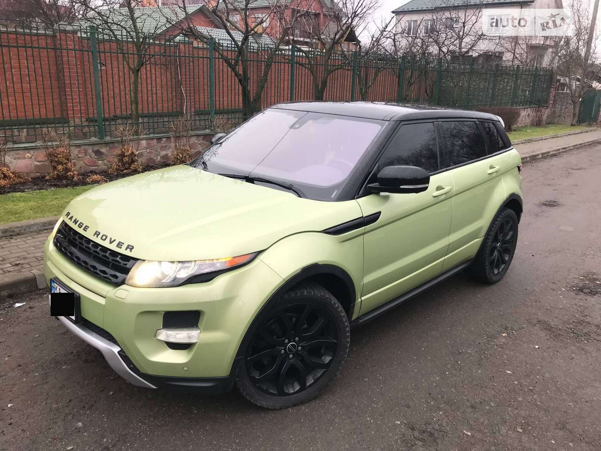 LAND ROVER RANGE ROVER EVOQUE 2012