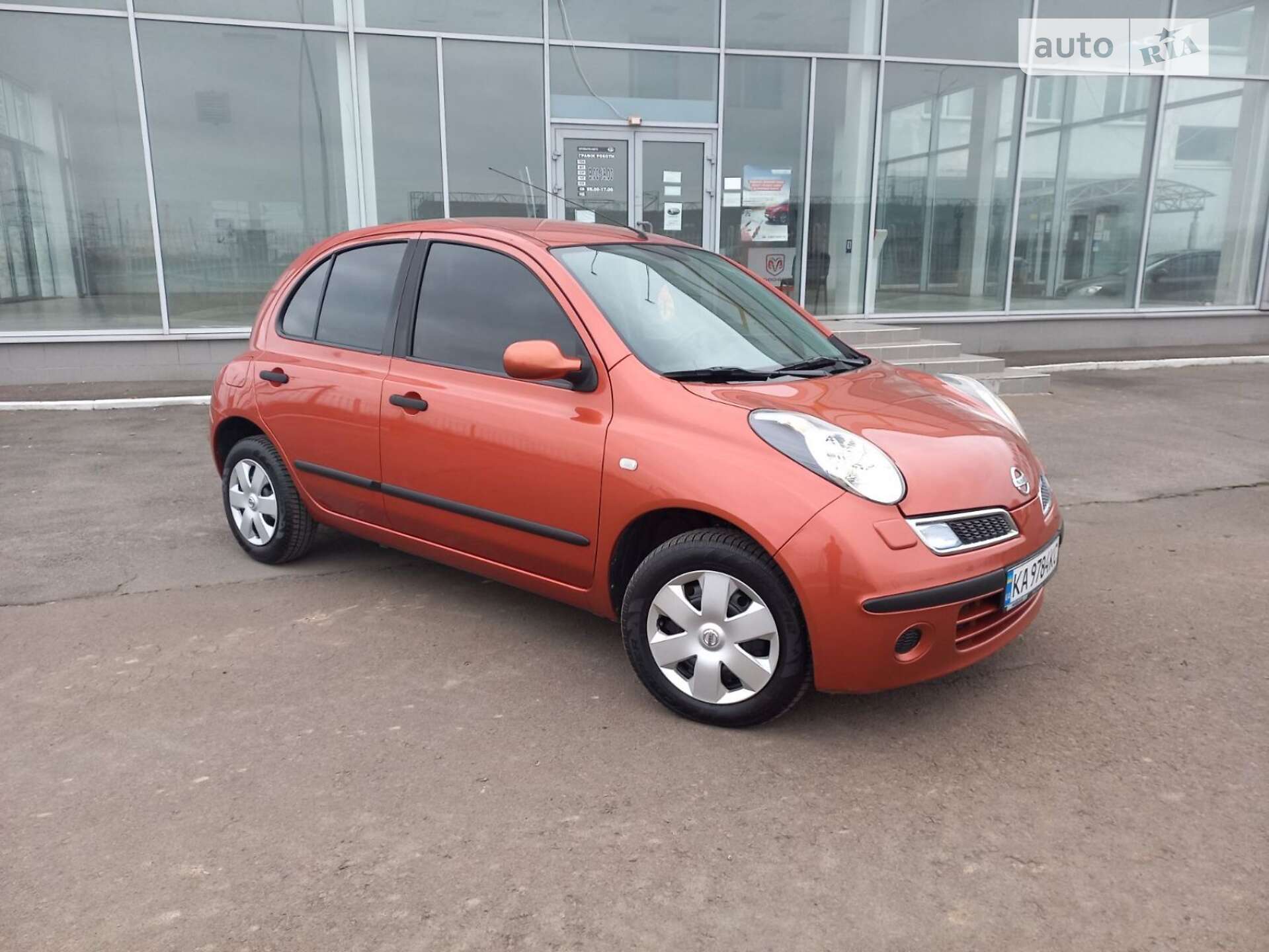 Головне фото звіту автомобіля NISSAN MICRA 2008