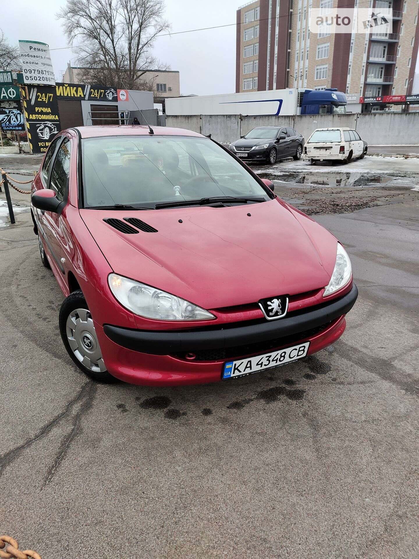 Головне фото звіту автомобіля PEUGEOT 206 2006
