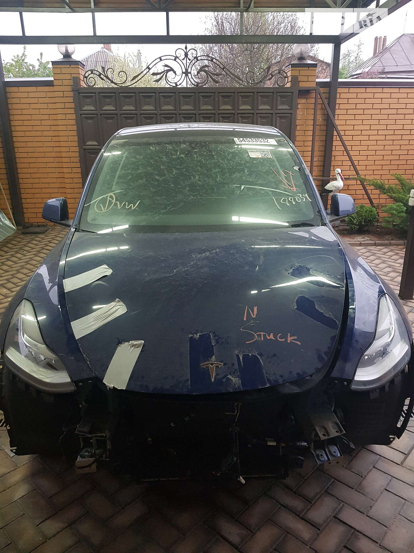 Головне фото звіту автомобіля TESLA MODEL Y 2021