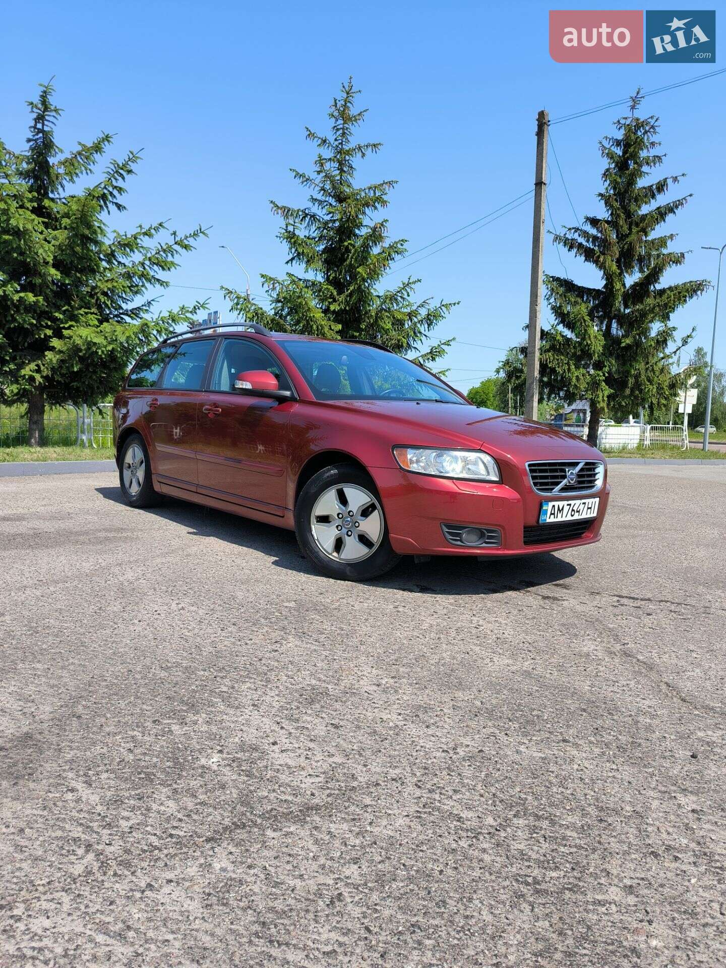 Головне фото звіту автомобіля VOLVO V50 2010