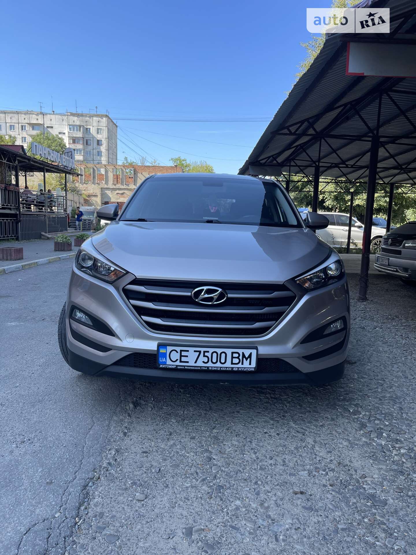 Головне фото звіту автомобіля HYUNDAI TUCSON 2016