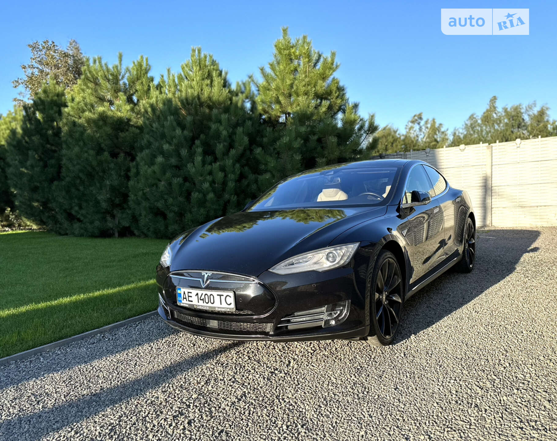 Головне фото звіту автомобіля TESLA MODEL S 2015