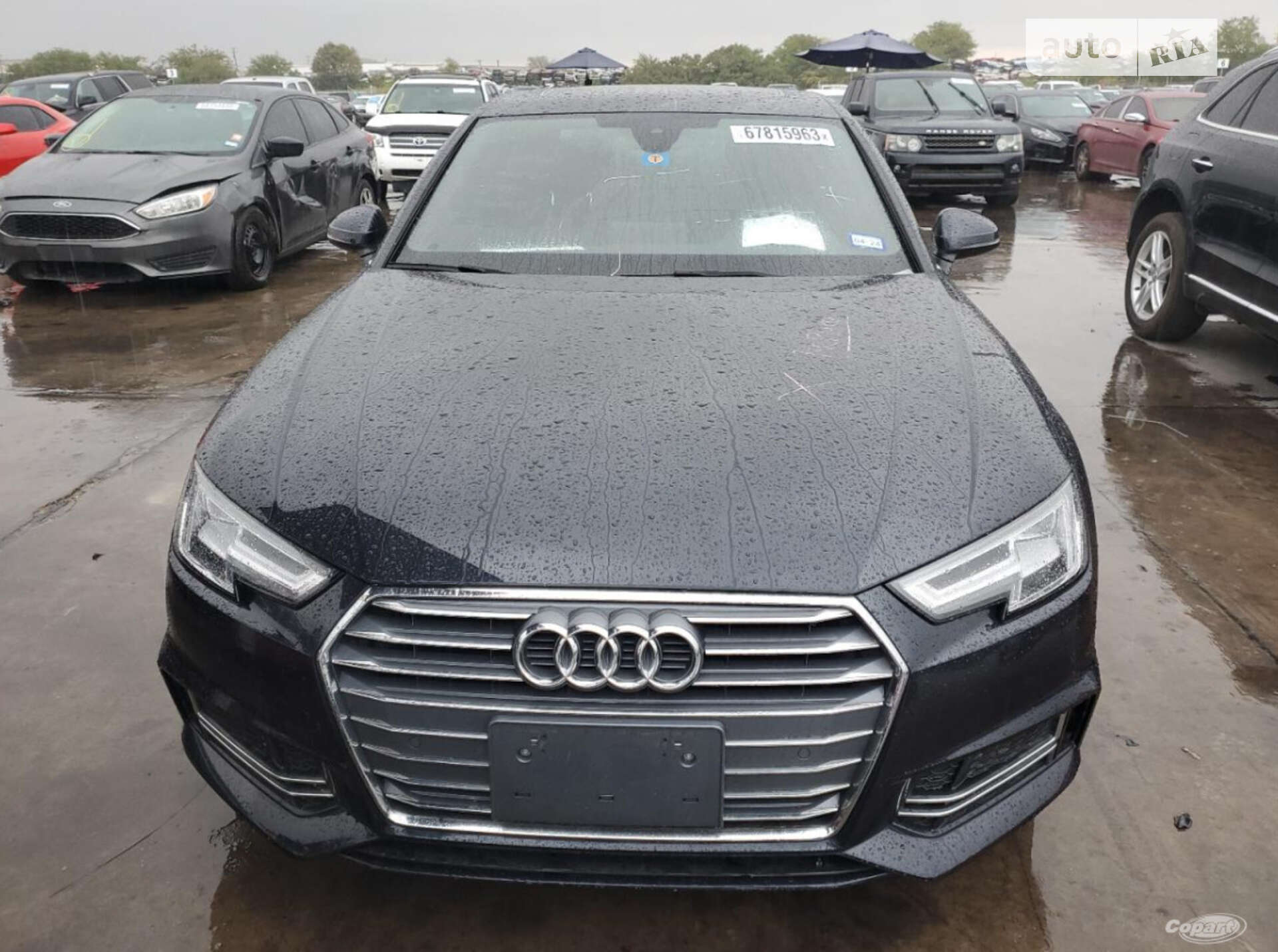 Головне фото звіту автомобіля AUDI A4 2018