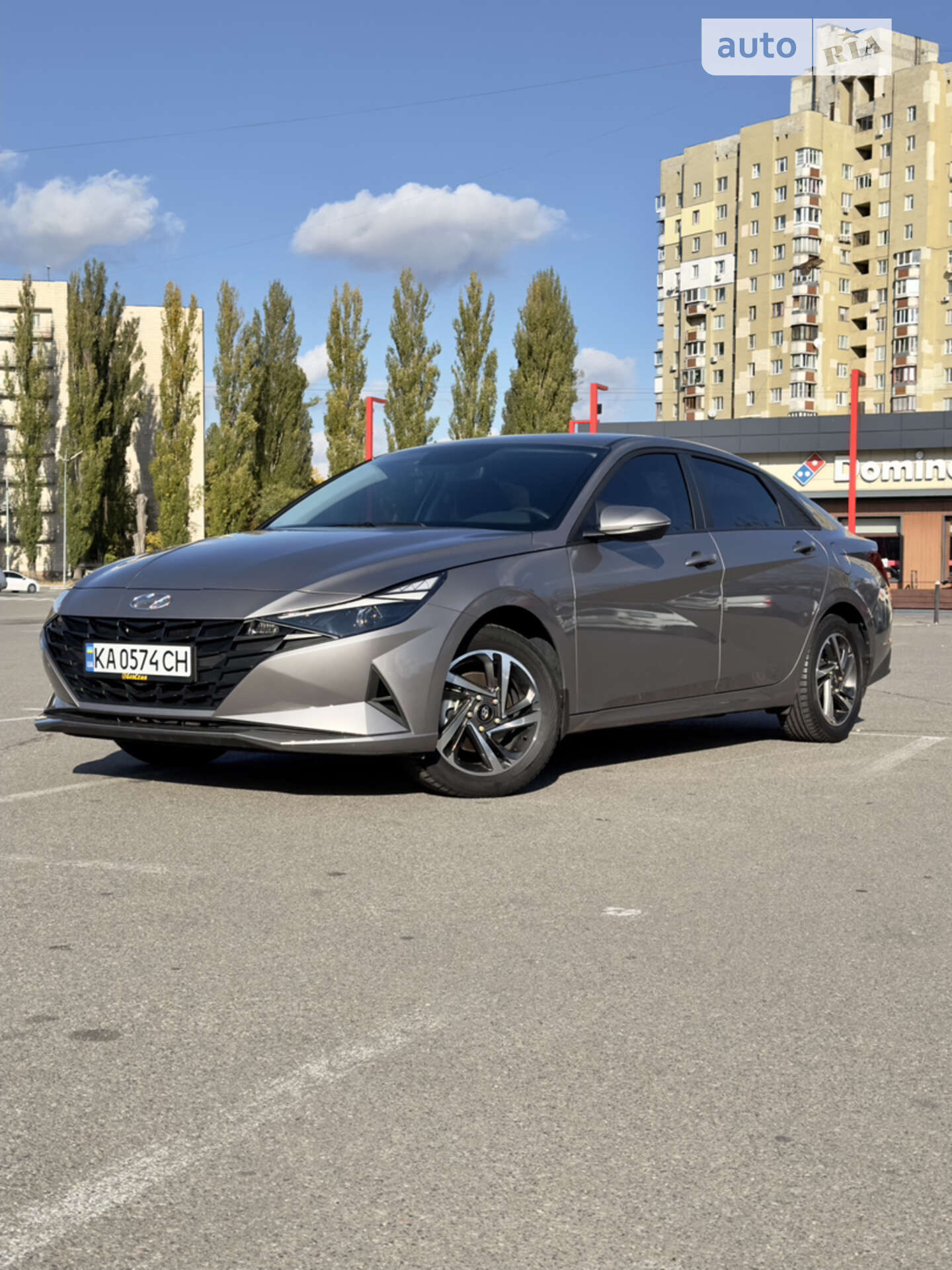 Головне фото звіту автомобіля HYUNDAI ELANTRA 2021
