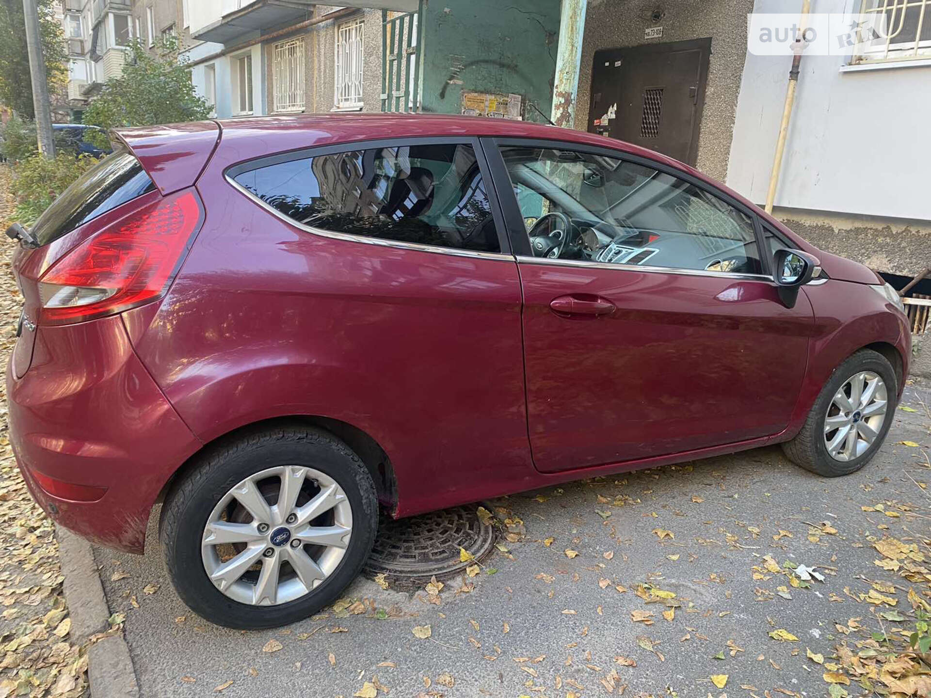 Головне фото звіту автомобіля FORD FIESTA 2008