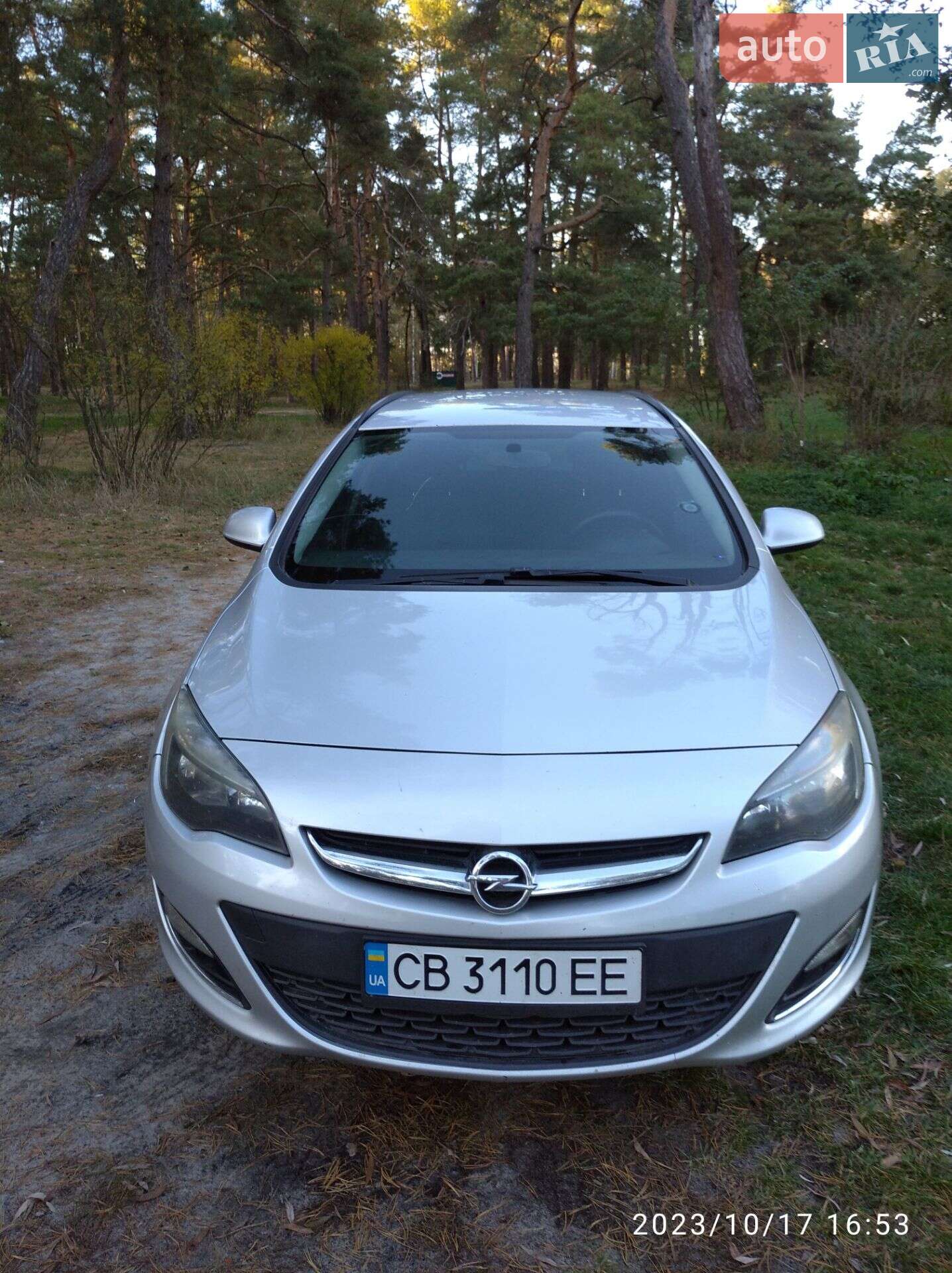 Головне фото звіту автомобіля OPEL ASTRA 2013