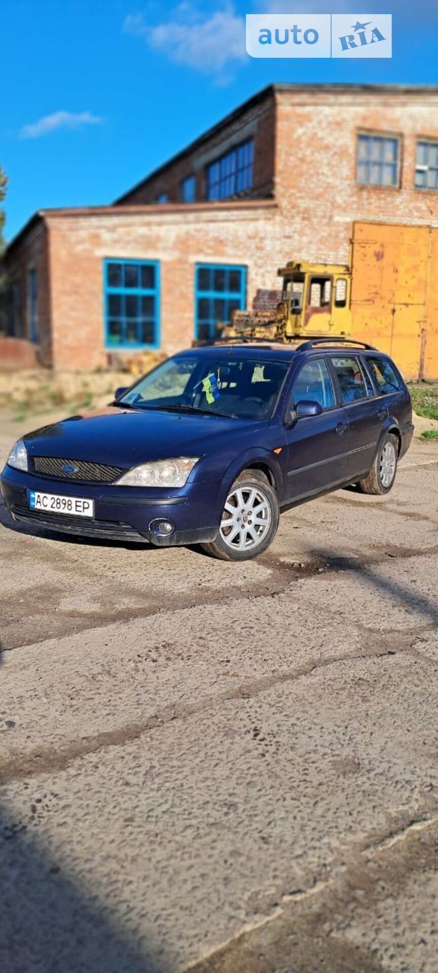 Головне фото звіту автомобіля FORD MONDEO 2001