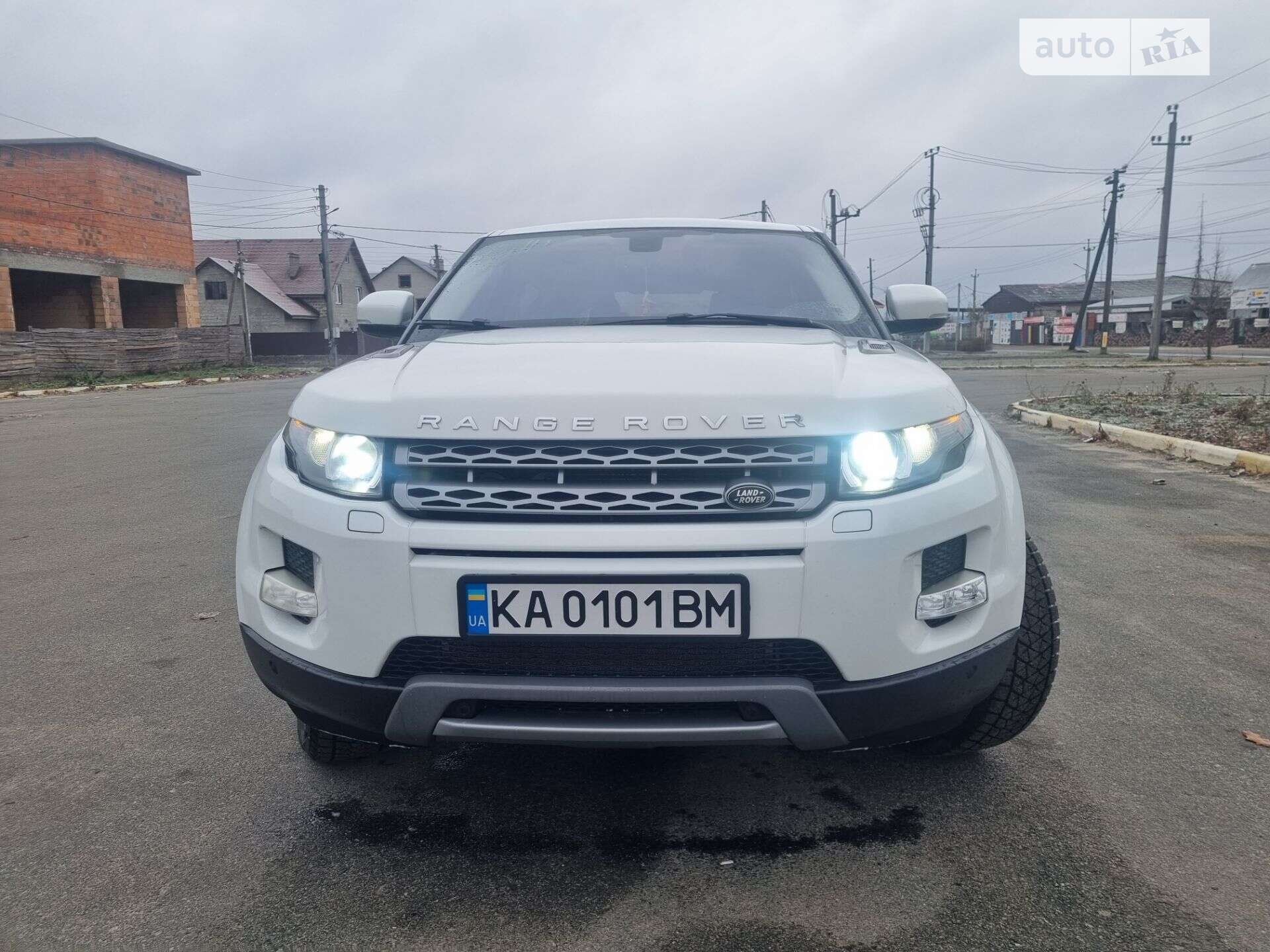 Головне фото звіту автомобіля LAND ROVER RANGE ROVER EVOQUE 2012