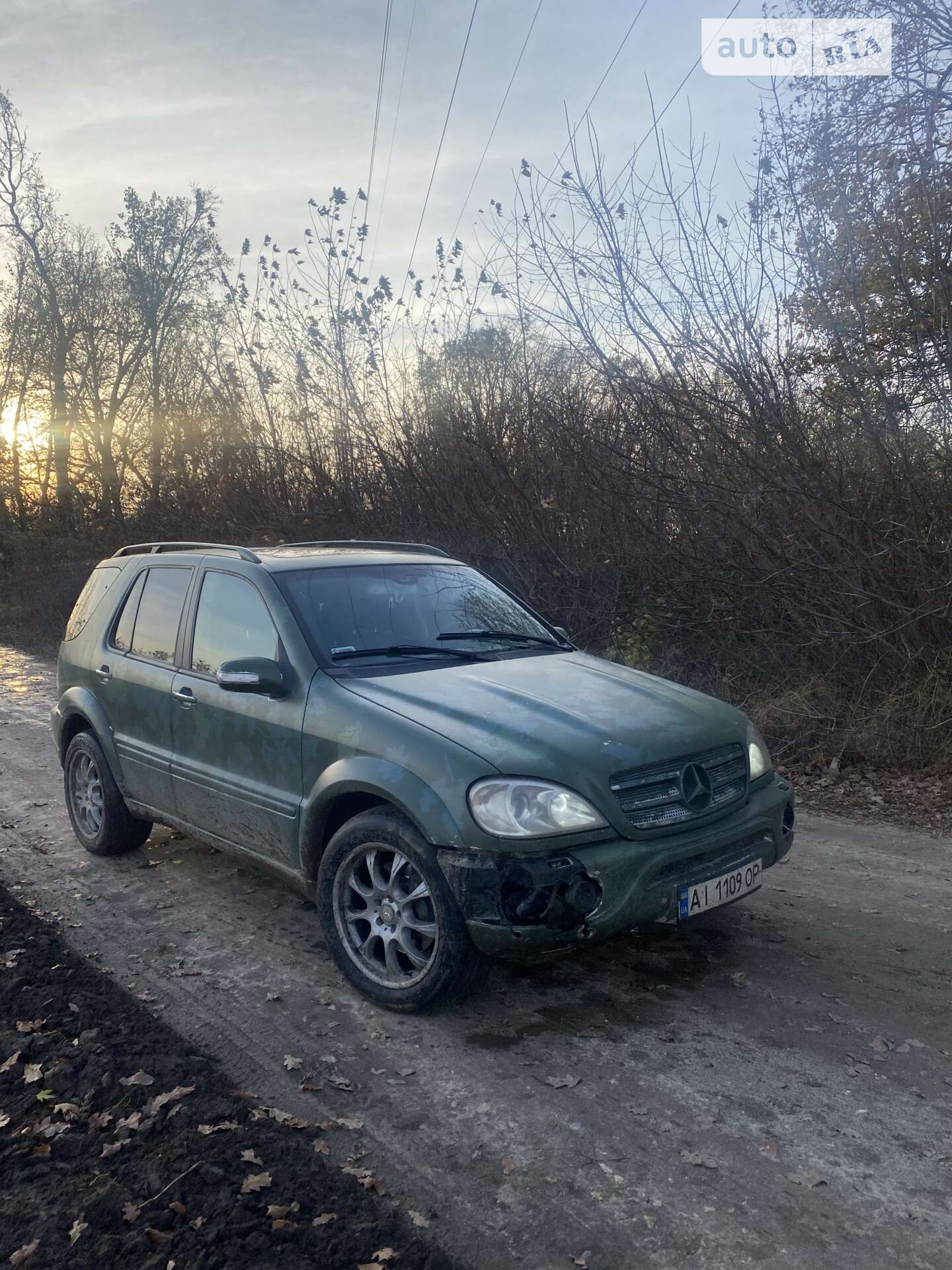 Головне фото звіту автомобіля MERCEDES-BENZ ML 400 CDI 2001