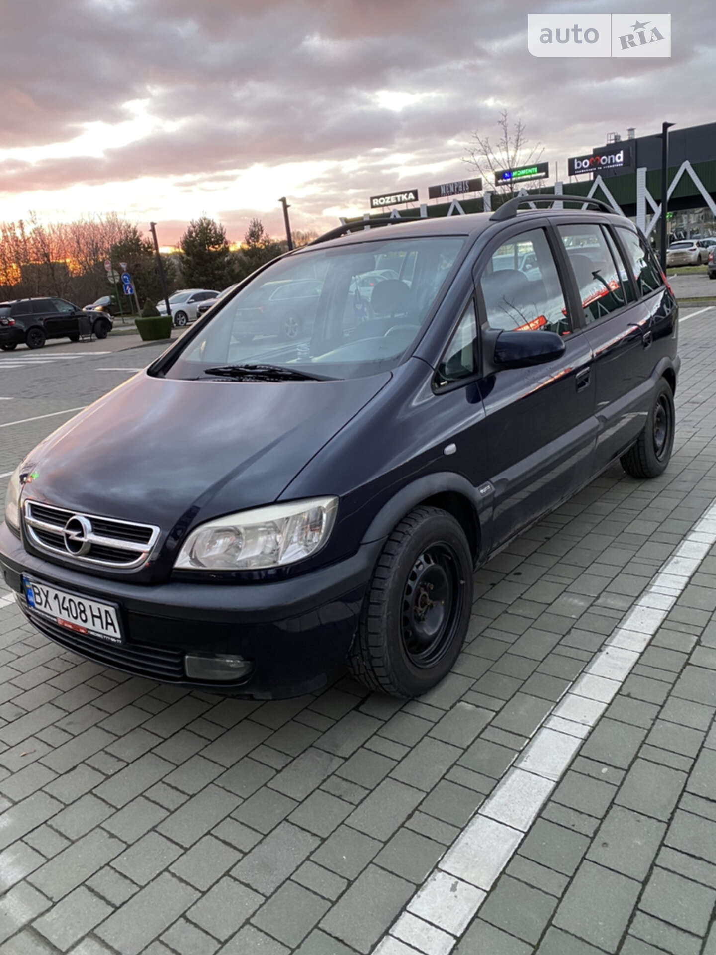OPEL ZAFIRA 2003