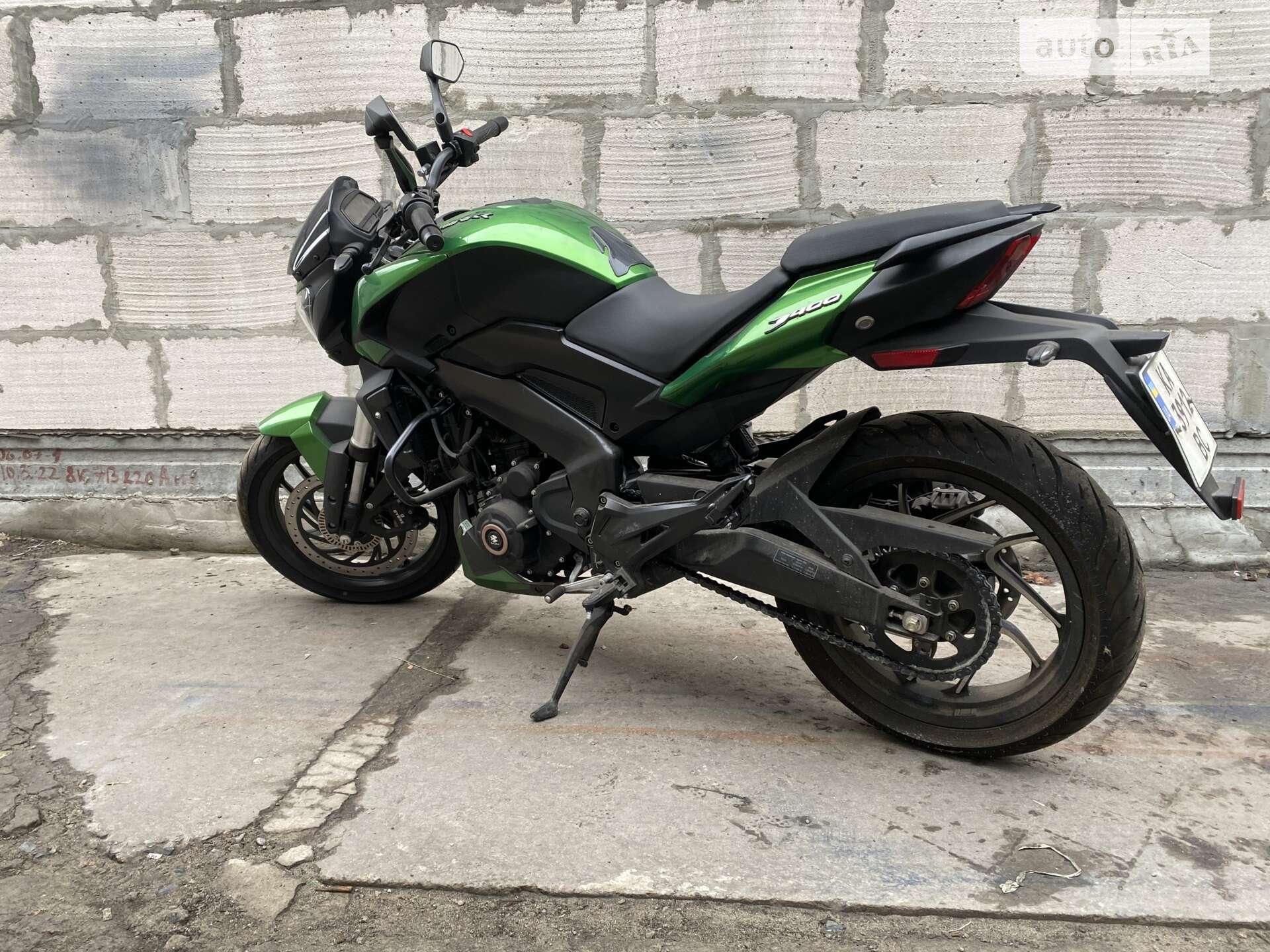 Головне фото звіту автомобіля BAJAJ DOMINAR D 400 2021