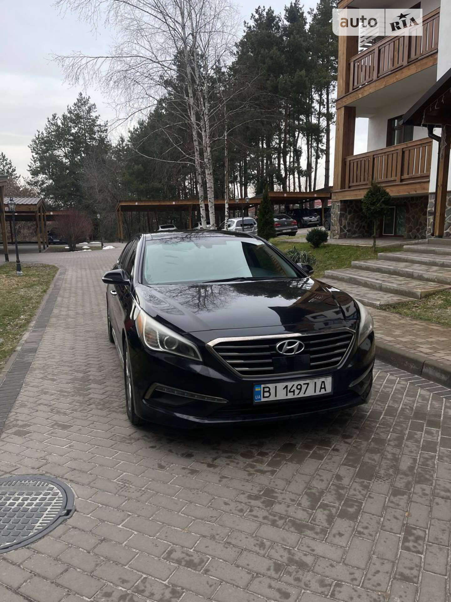 Головне фото звіту автомобіля HYUNDAI SONATA 2015