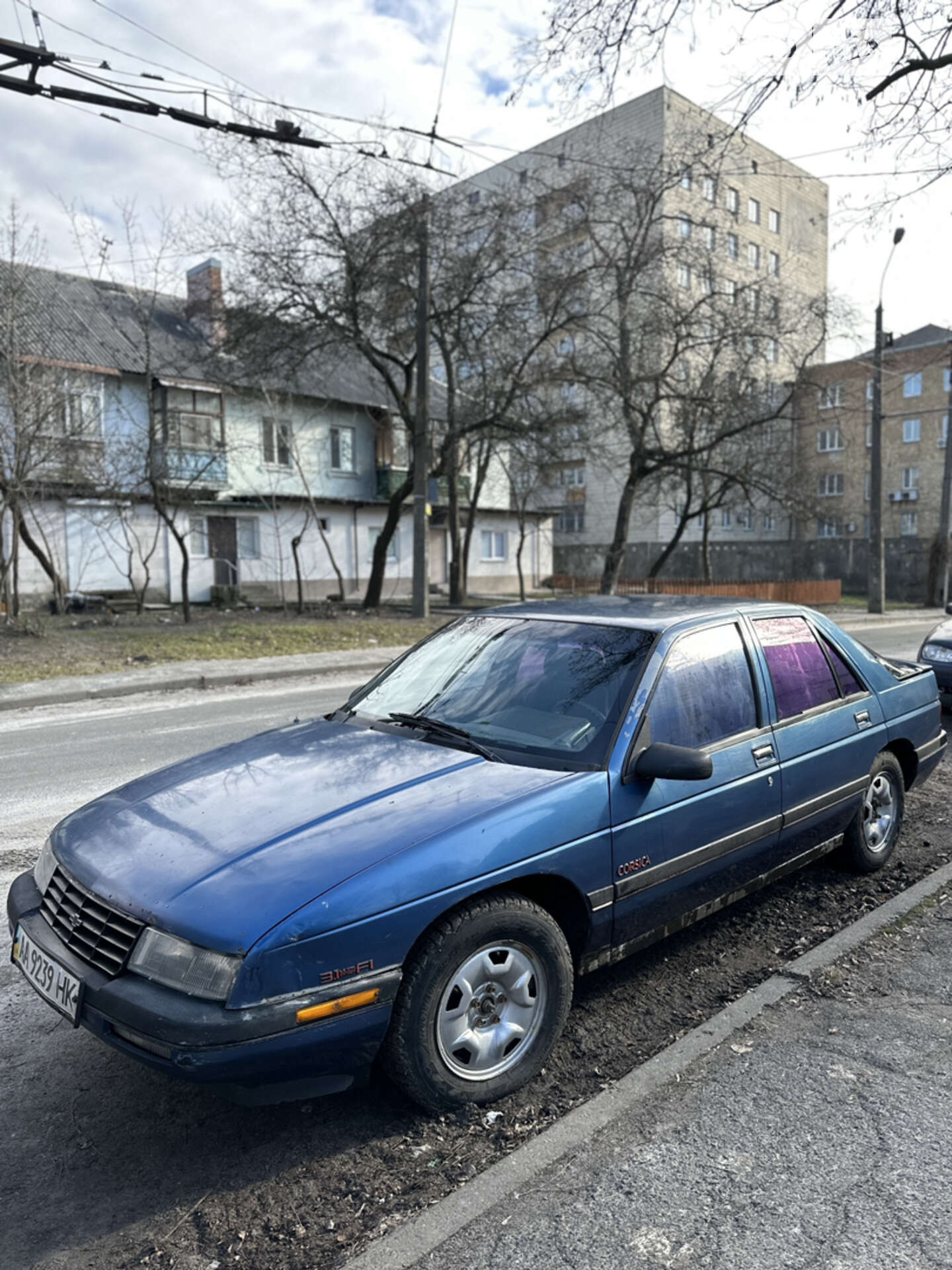 Головне фото звіту автомобіля CHEVROLET CORSICA 1990