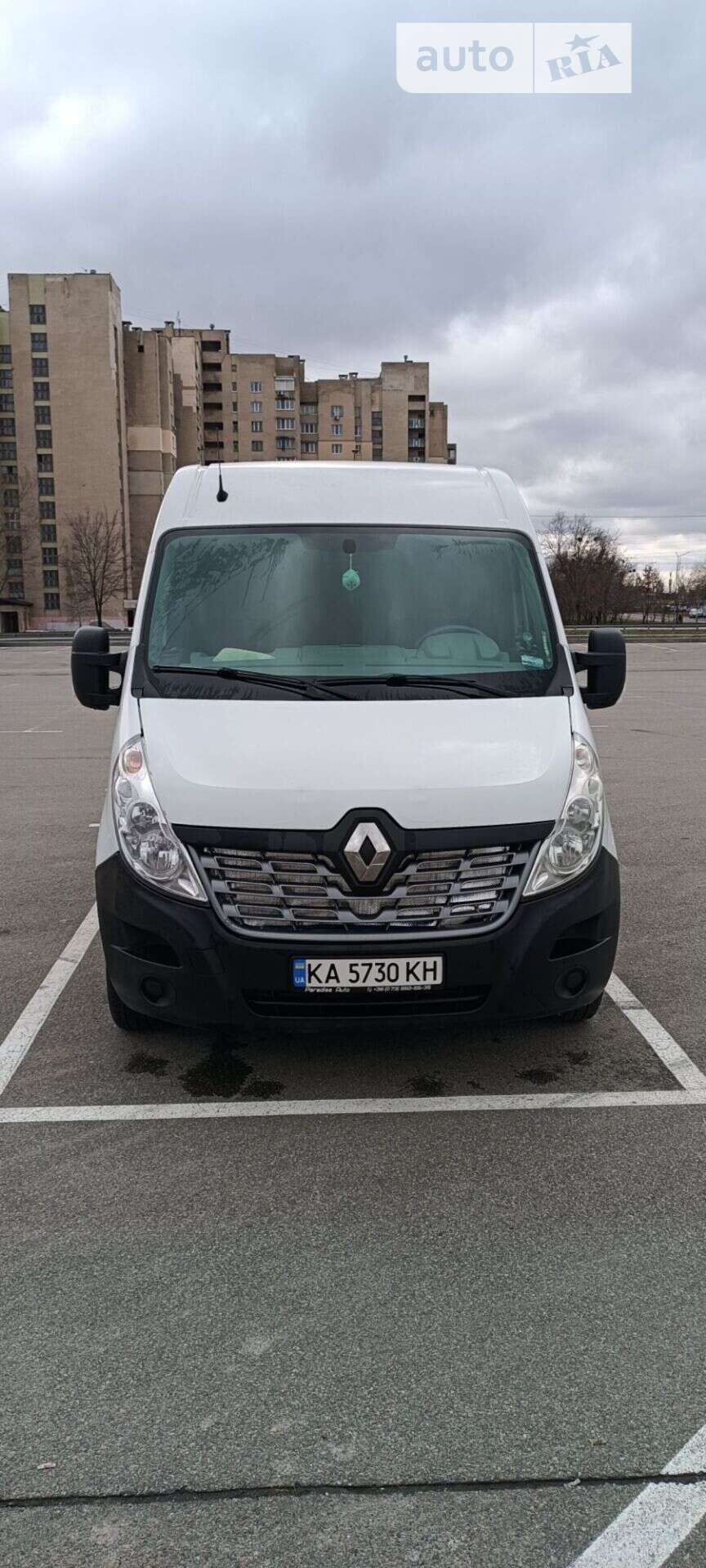 Головне фото звіту автомобіля RENAULT MASTER 2015