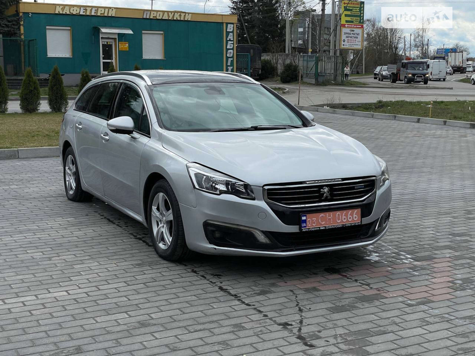 Головне фото звіту автомобіля PEUGEOT 508 2016