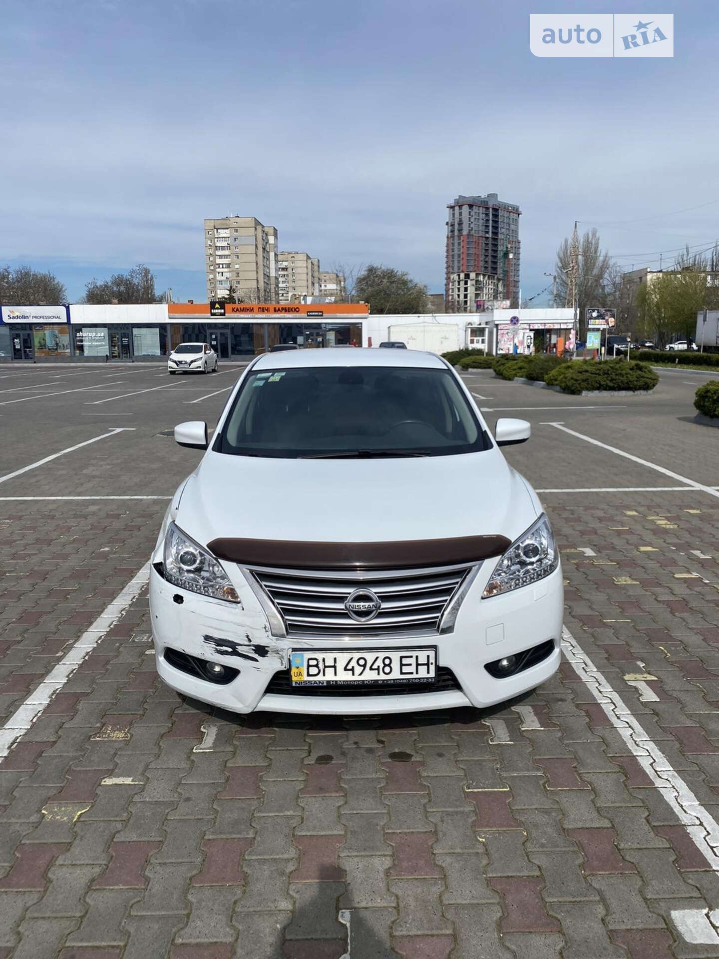 Головне фото звіту автомобіля NISSAN SENTRA 2015