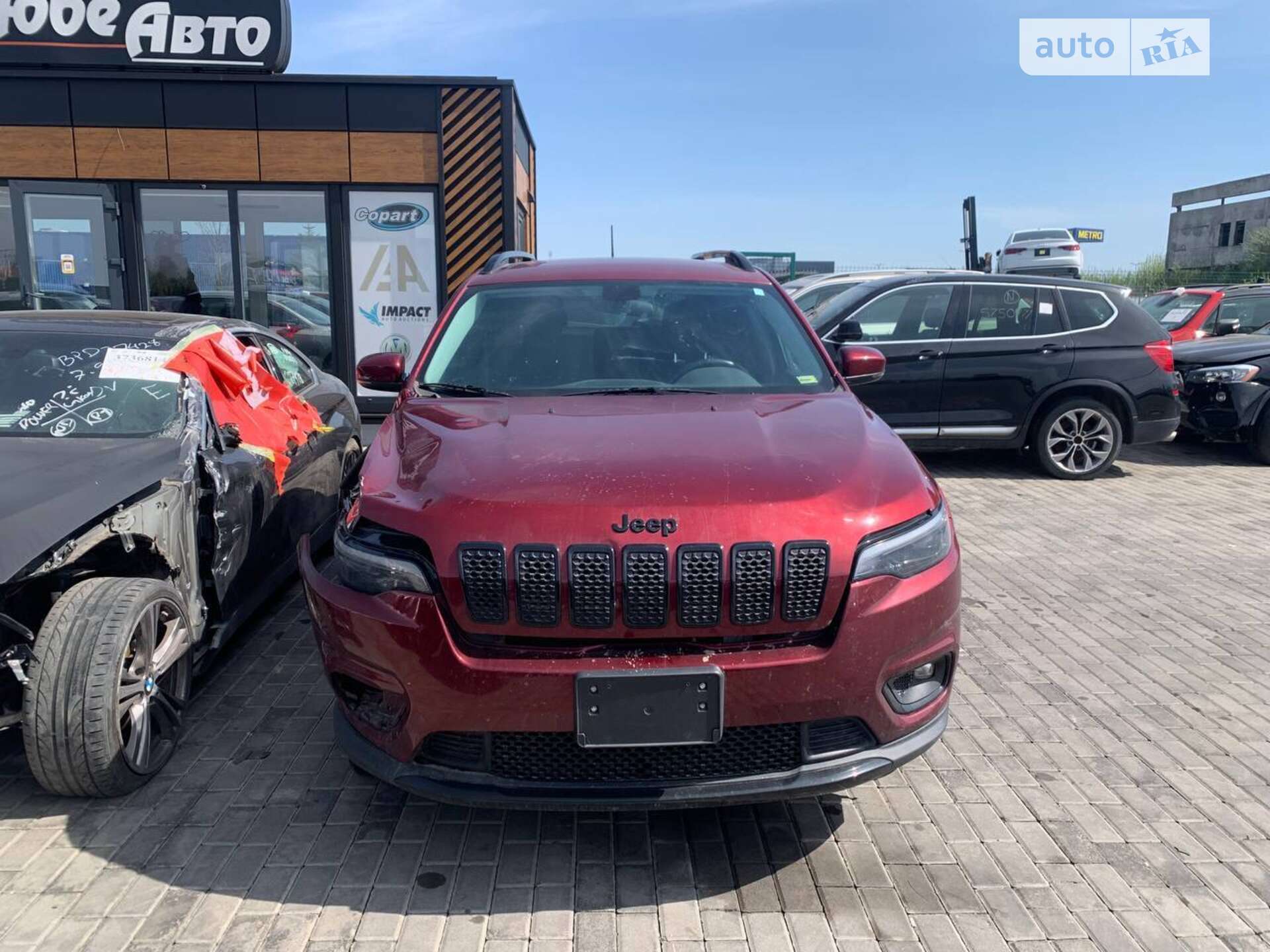 Головне фото звіту автомобіля JEEP CHEROKEE 2019