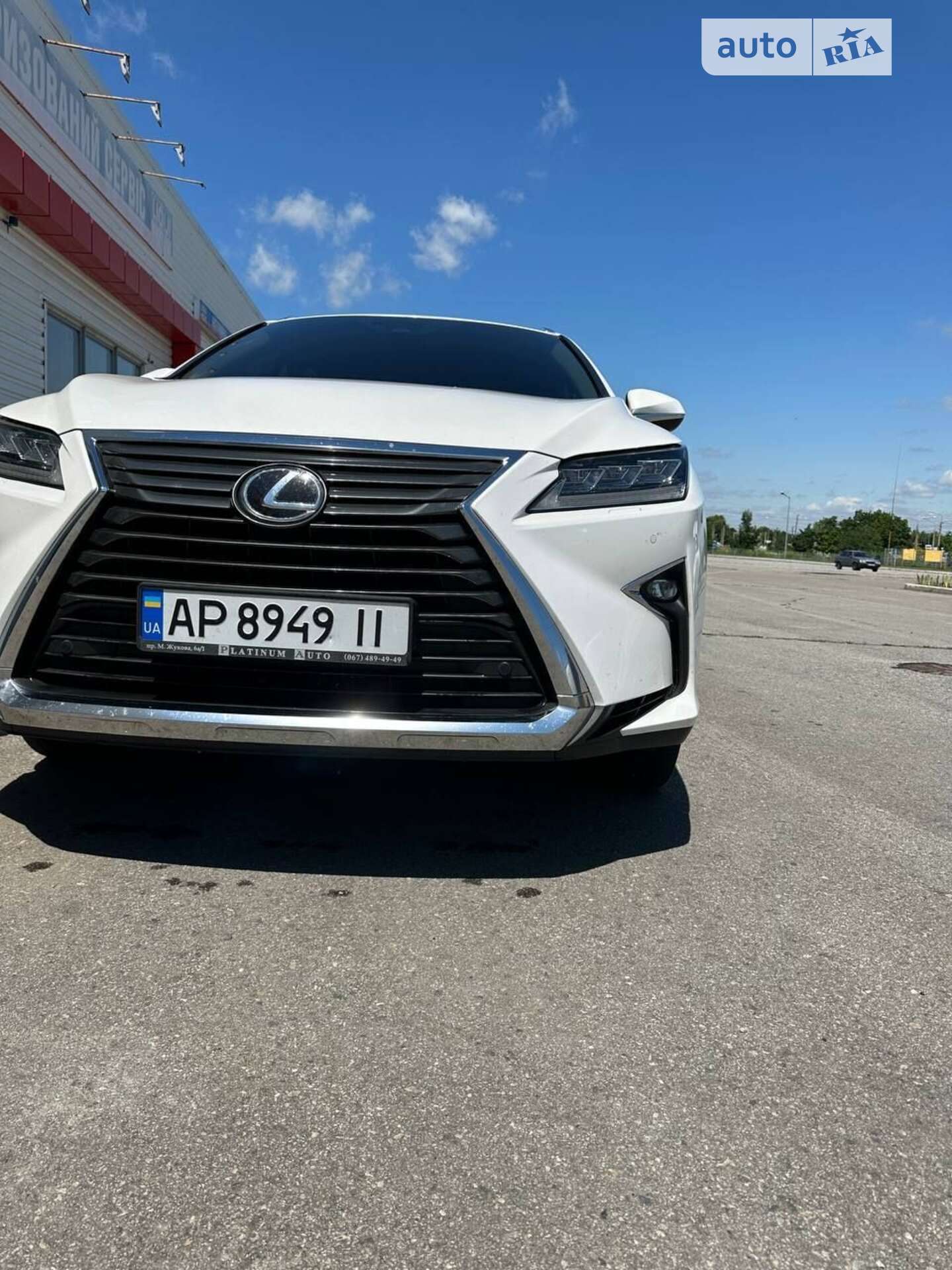 Головне фото звіту автомобіля LEXUS RX 200T 2017