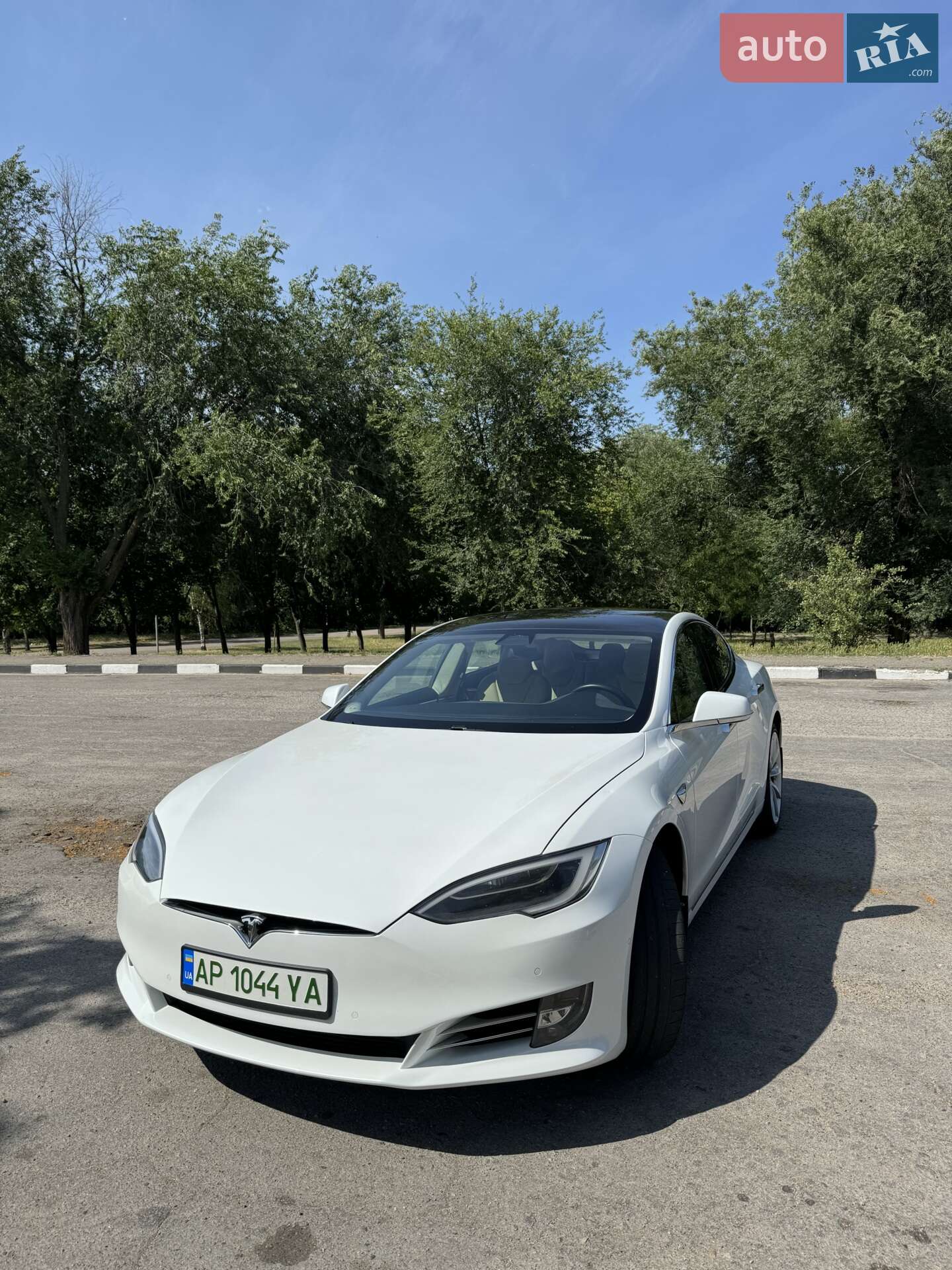 Головне фото звіту автомобіля TESLA MODEL S 2017