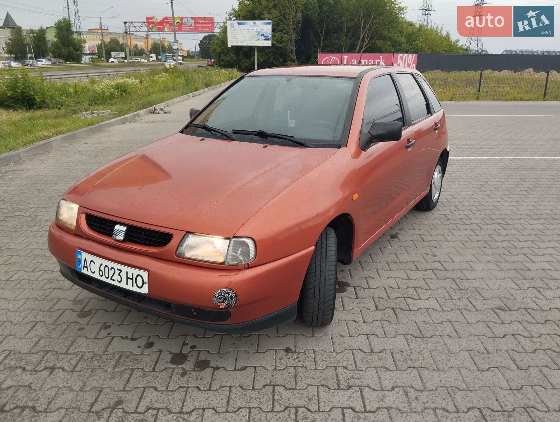 Головне фото звіту автомобіля SEAT IBIZA 1997