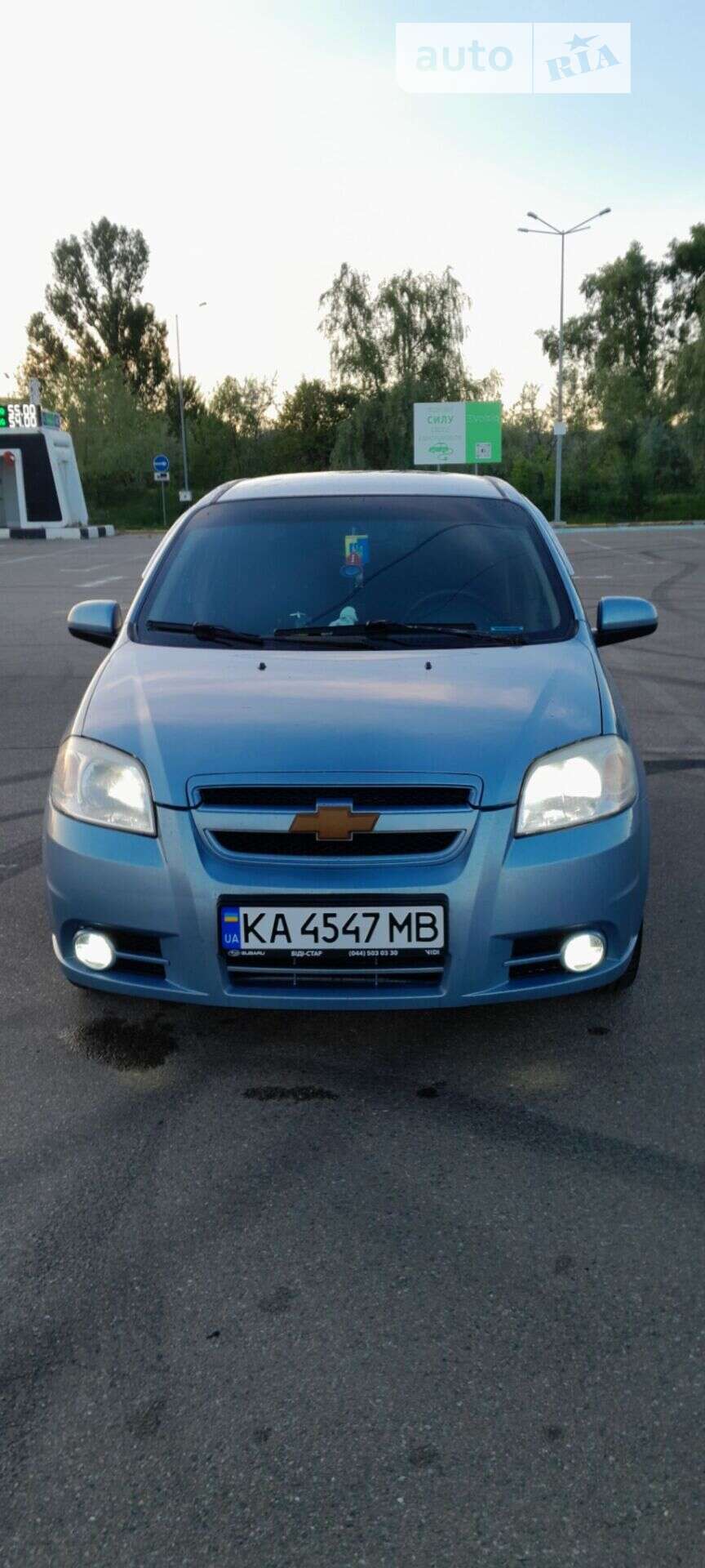 Головне фото звіту автомобіля CHEVROLET AVEO 2007