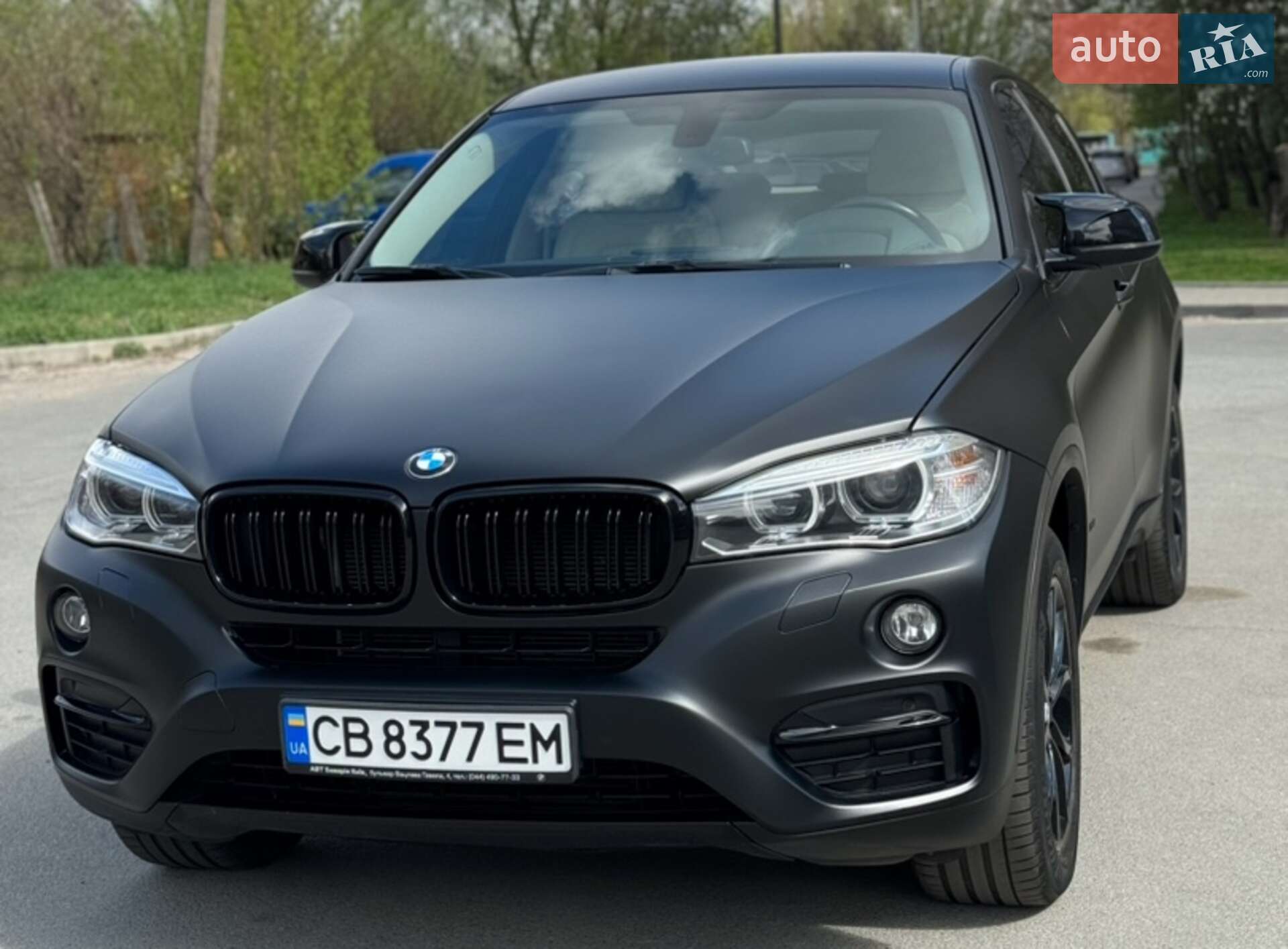 Головне фото звіту автомобіля BMW X6 2015