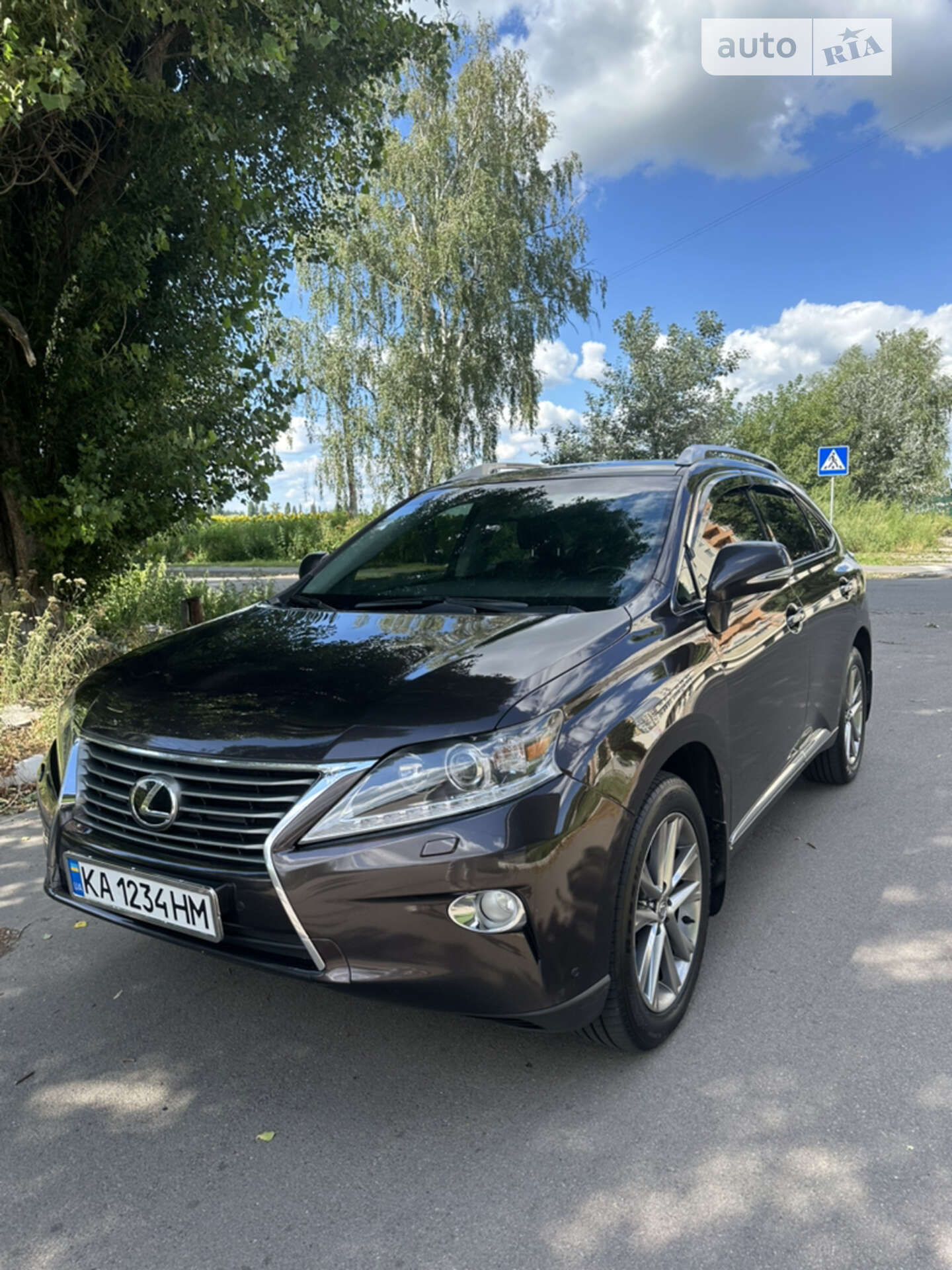 Головне фото звіту автомобіля LEXUS RX 350 2012
