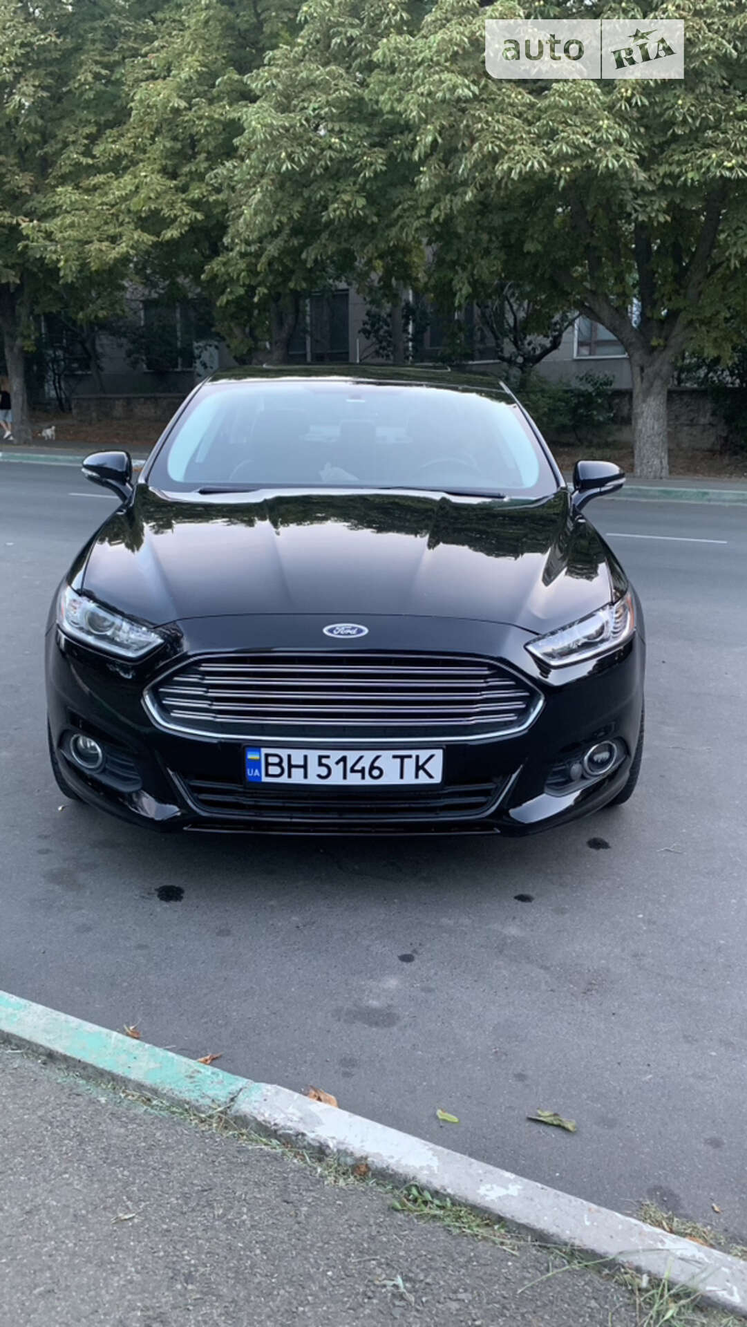 Головне фото звіту автомобіля FORD FUSION 2015
