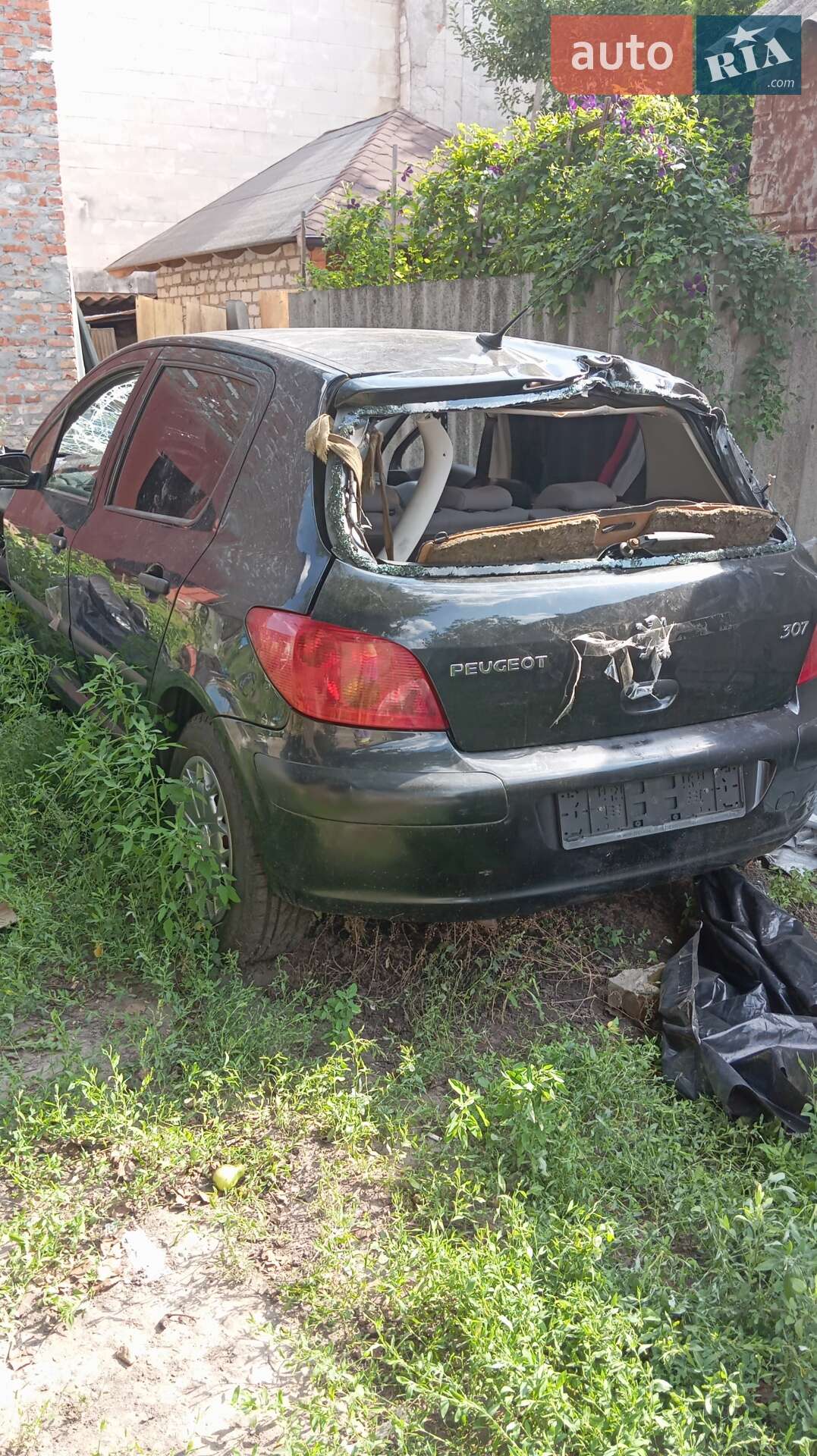 Головне фото звіту автомобіля PEUGEOT 307 2002