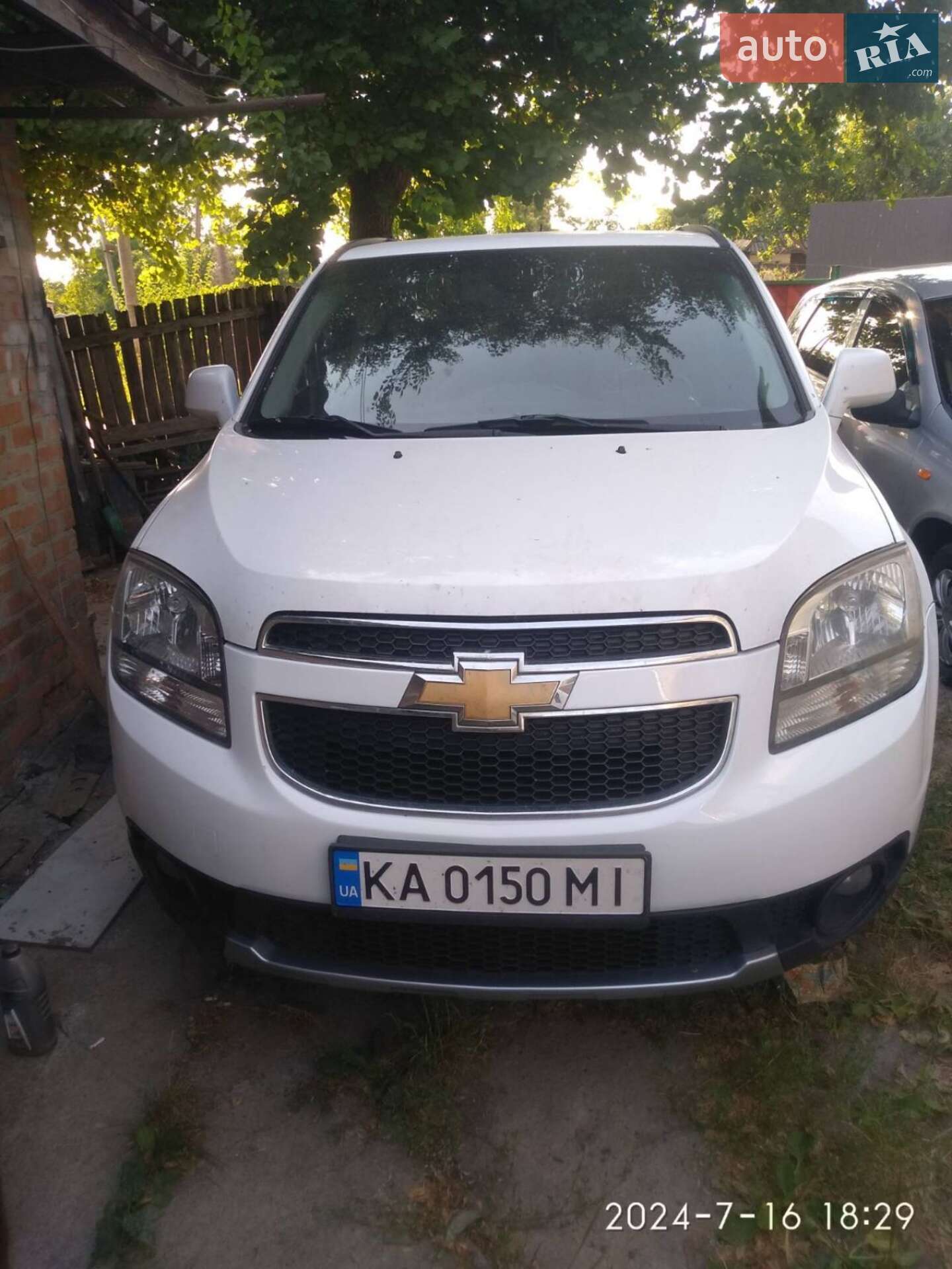 CHEVROLET ORLANDO 2012